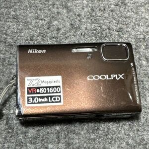 Nikon Coolpix S50 7.2MP Untested Missing One‎ Panel